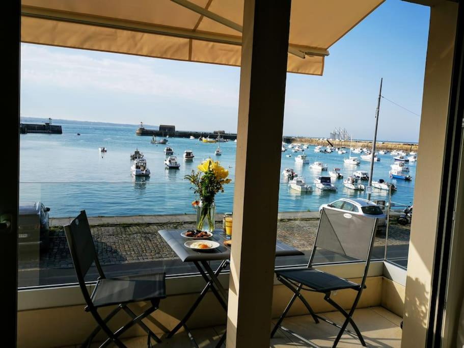 הוילה גראנוויל Charme Et Zenitude, Avec Vue Exceptionnelle Sur Le Port מראה חיצוני תמונה