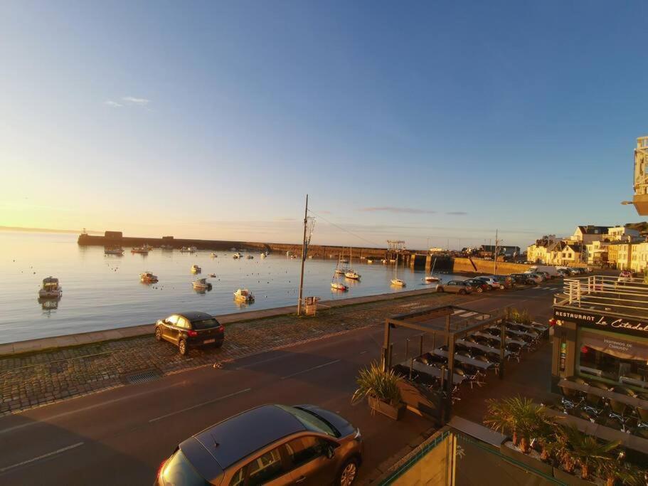 הוילה גראנוויל Charme Et Zenitude, Avec Vue Exceptionnelle Sur Le Port מראה חיצוני תמונה